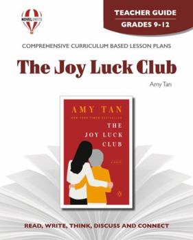 Paperback The Joy Luck Club - Teacher Guide by Novel Units Book