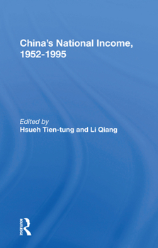 Paperback China's National Income, 1952-1995 Book