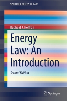 Paperback Energy Law: An Introduction Book