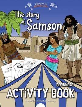 Paperback The Story of Samson Activity Book