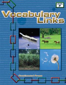 Paperback Vocabulary Workbook: Vocabulary Links, Level F - 6th Grade Book