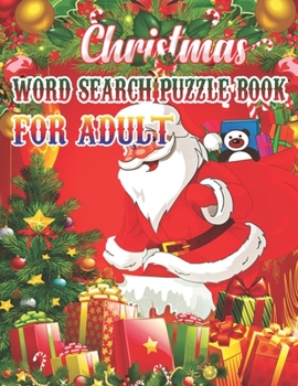 Christmas Word Search Puzzle book For Adult: Word Search Puzzle book