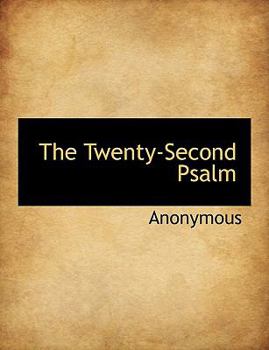 Paperback The Twenty-Second Psalm Book
