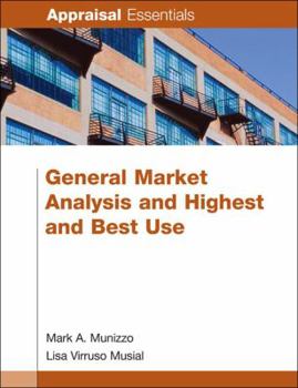 Paperback General Market Analysis and Highest and Best Use Book