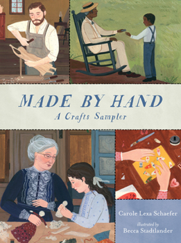 Hardcover Made by Hand: A Crafts Sampler Book