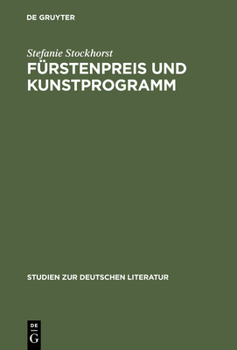 Hardcover Fürstenpreis und Kunstprogramm [German] Book