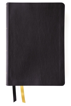 Bonded Leather Nkjv, Thompson Chain-Reference Bible, European Bonded Leather, Black, Red Letter, Comfort Print Book