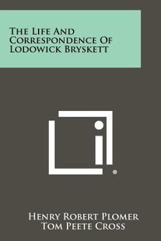 Paperback The Life and Correspondence of Lodowick Bryskett Book