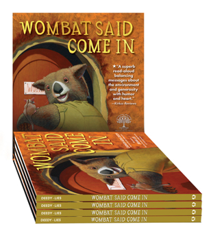 Hardcover Wombat Said Come In L-card 4 copy pre-pack Book