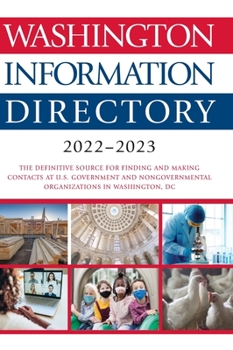 Hardcover Washington Information Directory 2022-2023 Book