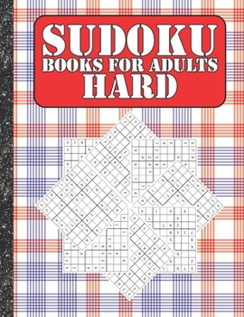 Sudoku books for adults hard: 200 Sudokus from hard with solutions for adults Gifts 4th of July Patriotic day