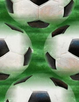 Paperback Soccer Ball Notebook: 8.5 X 11 202 College Ruled Pages Book