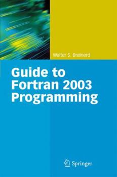 Hardcover Guide to Fortran 2003 Programming Book