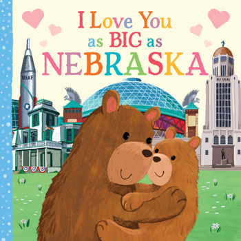 Board book I Love You as Big as Nebraska Book