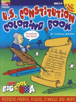 Paperback The U.S. Constitution Coloring Book
