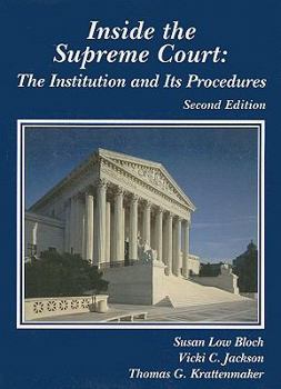 Paperback Inside the Supreme Court: The Institution and Its Procedures Book