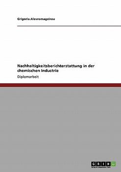 Paperback Nachhaltigkeitsberichterstattung in der chemischen Industrie [German] Book