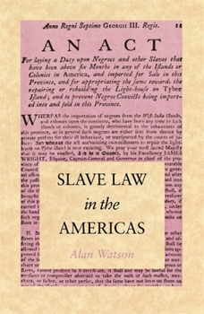 Paperback Slave Law in the Americas Book