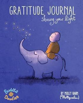 Paperback Buddha Doodles Gratitude Journal: Shining Your Light Book