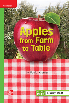 Spiral-bound Reading Wonders Leveled Reader Apples from Farm to Table: Beyond Unit 3 Week 5 Grade 1 Book