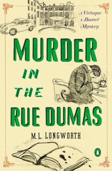 Paperback Murder in the Rue Dumas Book