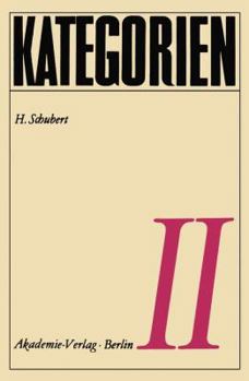 Paperback Kategorien II [German] Book