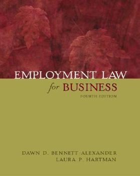 Hardcover Bennett ] Employment Law for Business ] 2004 ] 4 Book