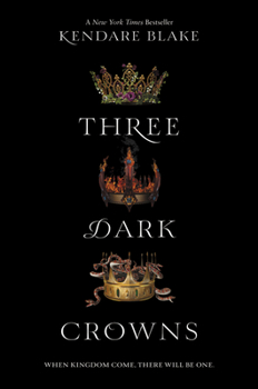 Paperback Three Dark Crowns Book