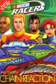 Paperback Nascar Racers #06: Chain Reaction Book