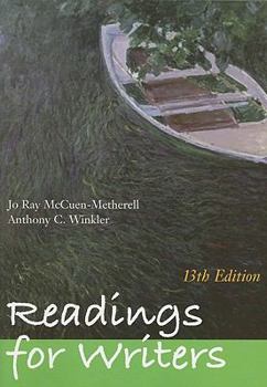 Paperback Readings for Writers Book