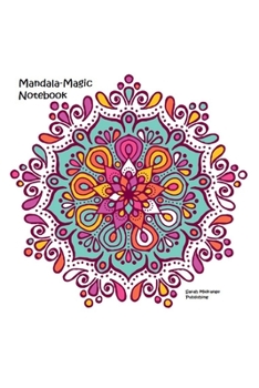Paperback Mandala-Magic Notebook: 120 Pages Of Lined Paper Book