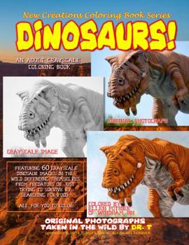 Paperback New Creations Coloring Book Series: Dinosaurs! Book