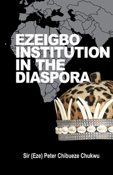 Paperback Ezeigbo Institution in the Diaspora Book