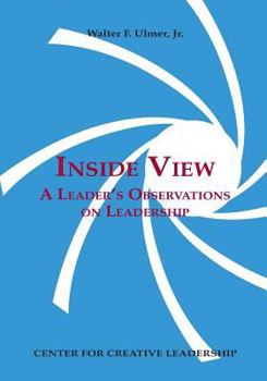 Paperback Inside View: A Leader's Observations on Leadership Book