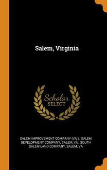 Hardcover Salem, Virginia Book
