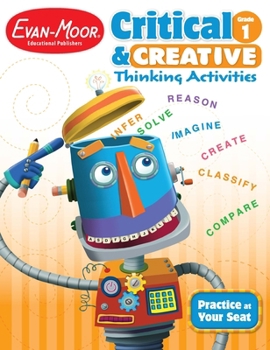 Paperback Critical and Creative Thinking Activities, Grade 1 Teacher Resource Book