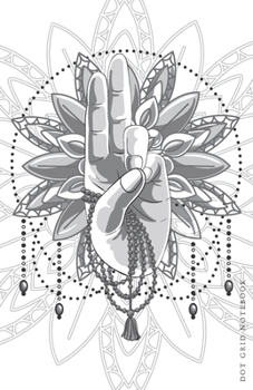 Dot Grid Notebook: Mandala Dotted Journal and Planner with Mudra Hand, Cute Dot Notebook and Organizer for Unique and Creative Calendars, To-Do Lists, Drawings, Habit, Tasks or Expenses Tracking
