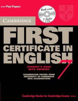 Paperback Cambridge First Certificate in English 7 Self Study Pack (FCE Practice Tests) Book