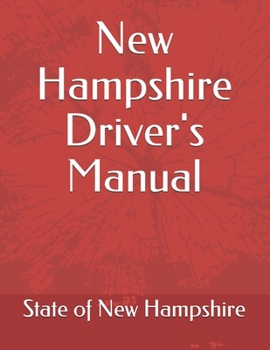 Paperback New Hampshire Driver's Manual Book