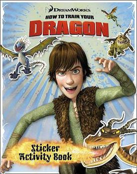 Paperback "How to Train Your Dragon" - Sticker Activity Book