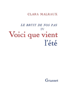 Paperback Voici que vient l'été [French] Book