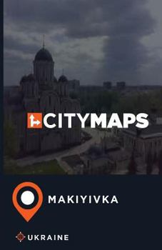 Paperback City Maps Makiyivka Ukraine Book