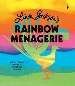 Hardcover Linda Jackson's Rainbow Menagerie Book