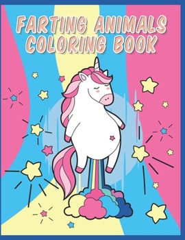 Paperback Farting Animals Coloring Book: A Fun Coloring Gift Book for kids Book