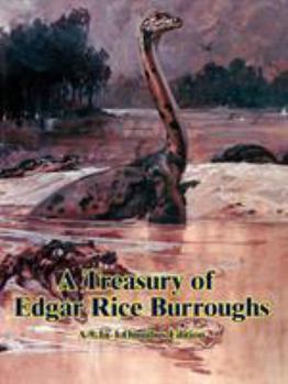 Paperback A Treasury of Edgar Rice Burroughs Book