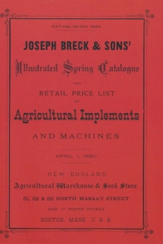 Paperback Joseph Breck & Sons' 1880 Catalogue Book
