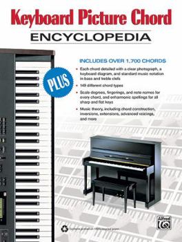 Paperback Keyboard Picture Chord Encyclopedia: Includes Over 1,700 Chords Book