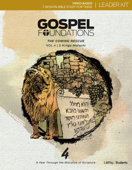 Paperback Gospel Foundations for Students: Volume 4 - The Coming Rescue Leader Kit [With DVD] Book