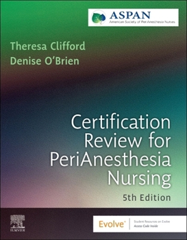 Paperback Certification Review for Perianesthesia Nursing Book