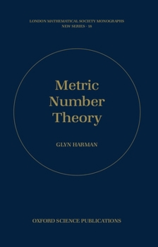 Hardcover Metric Number Theory Book